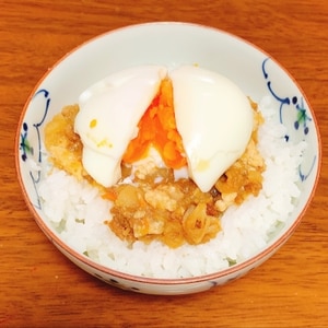 鶏そぼろ☺️三色丼